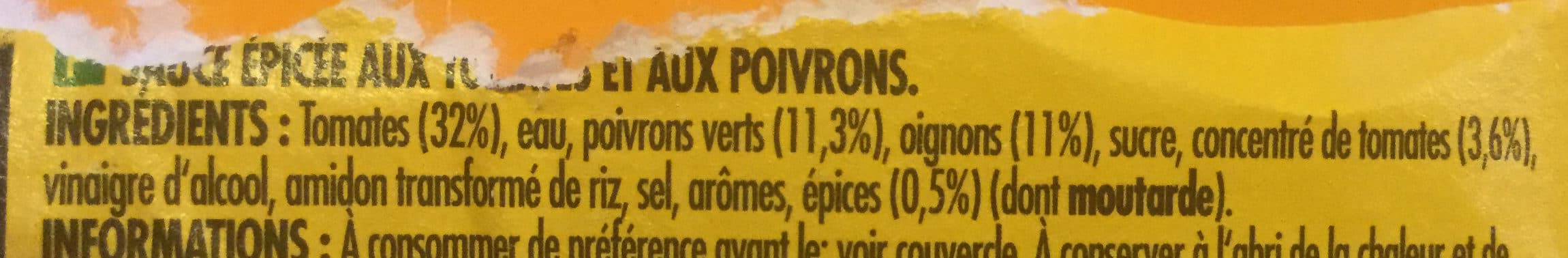Intermarché Saveur du Mexique - Sauce Salsa medium packshot