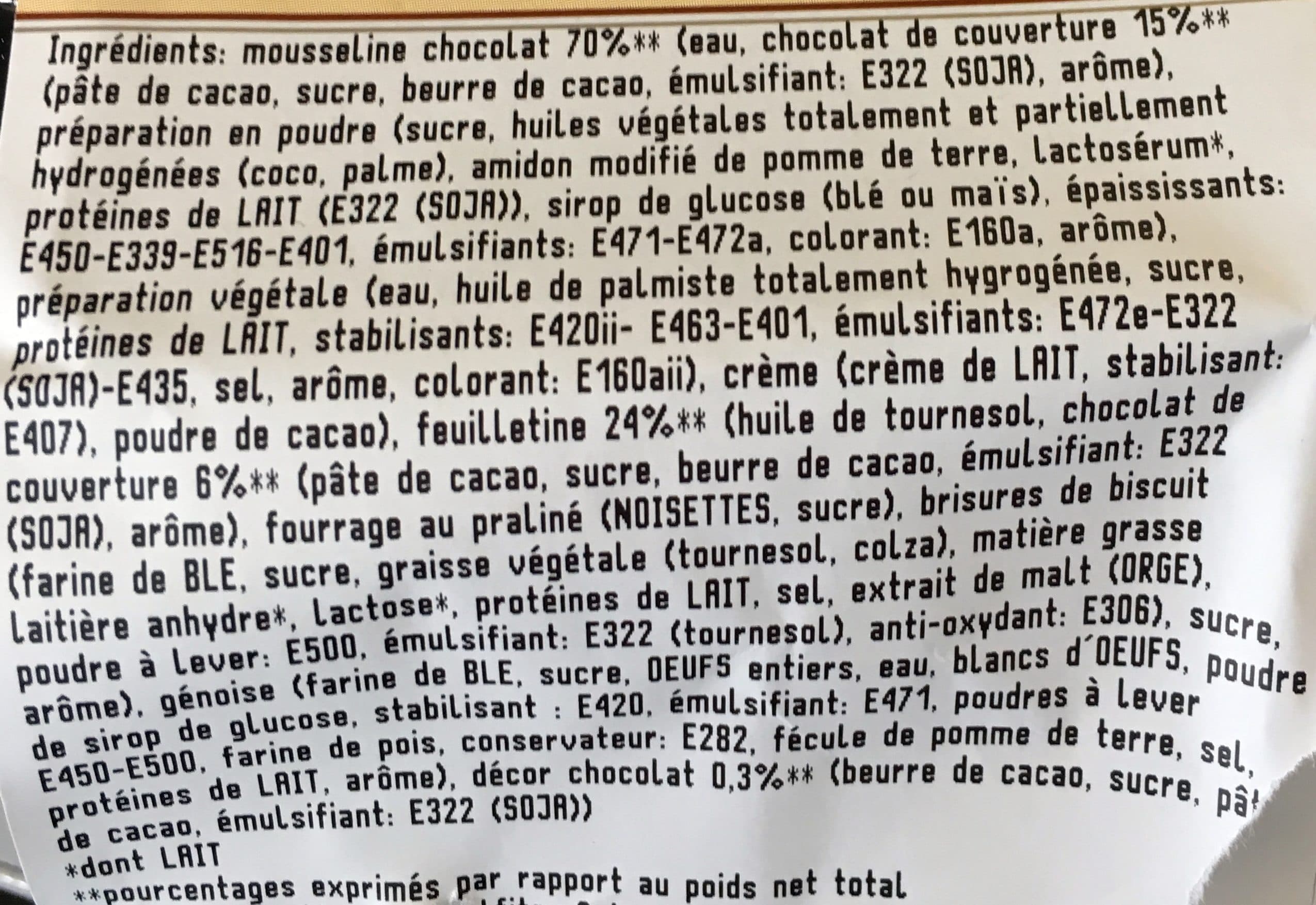 Intermarché Craquotant chocolat x2 packshot
