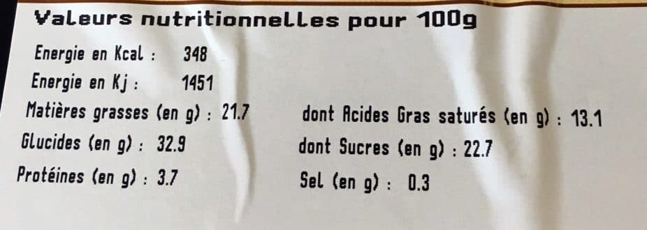 Intermarché Craquotant chocolat x2 packshot