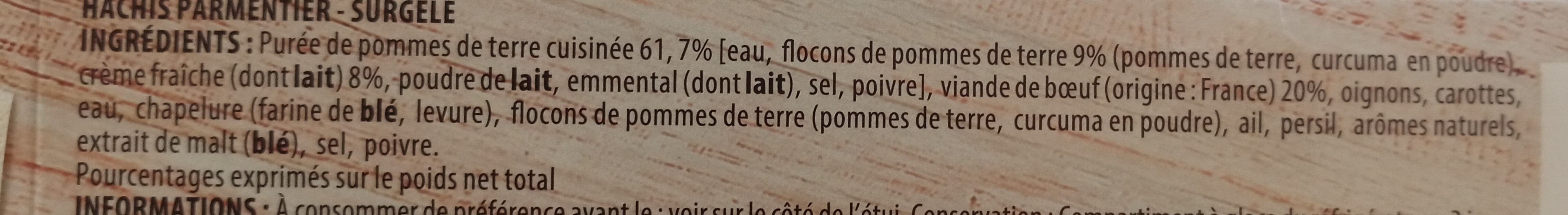 Intermarché Hachis Parmentier 300g GEL packshot