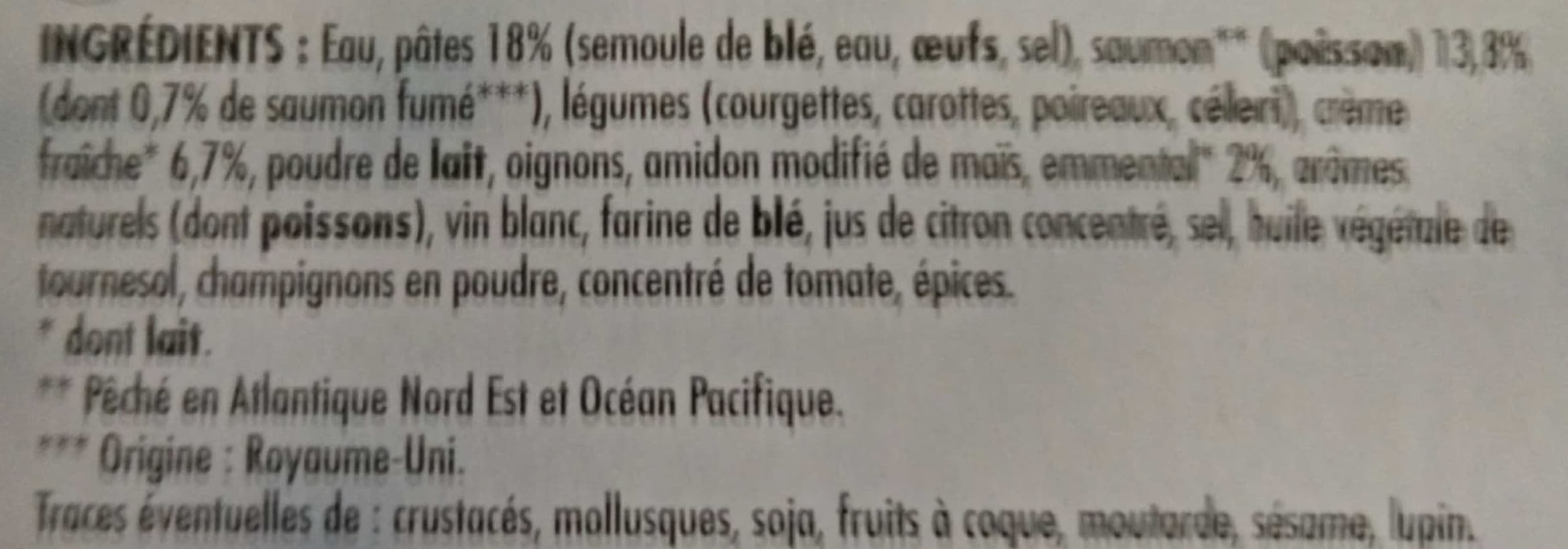 Monique ranou LASAGNES SAUMON 1 Kg packshot