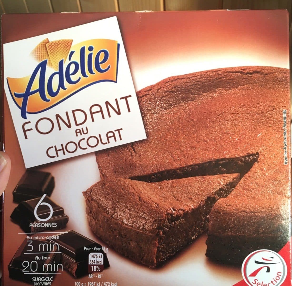 Adélie Fondant au chocolat packshot