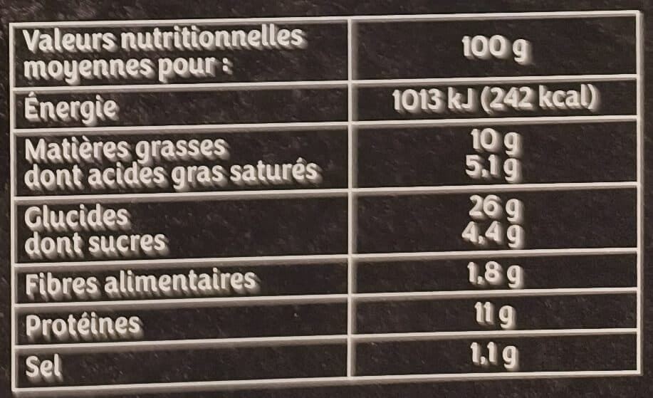 Fiorini Pizza 4 fromages cuite au feu de bois packshot