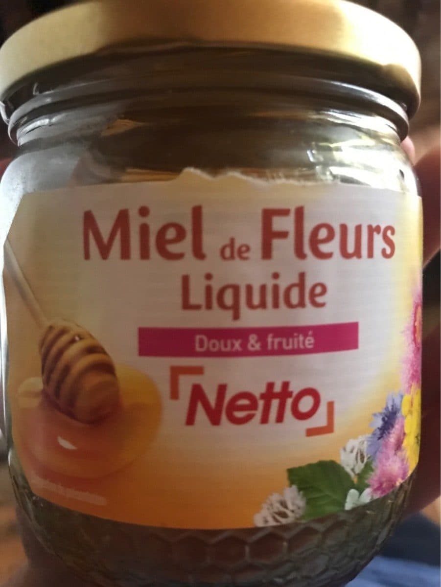 Netto Miel de fleurs liquide doux et fruité packshot