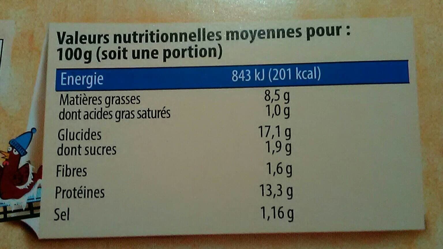 Intermarché Nugget's de poulet 400g packshot