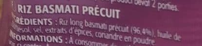 Saint eloi Basmati Express 1min30 micro ondes packshot