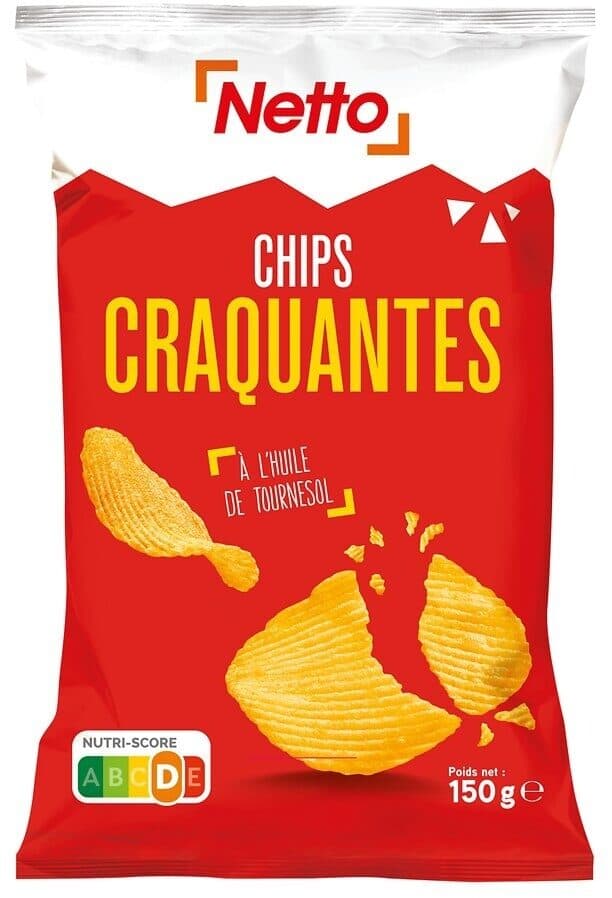 Netto Chips craquantes packshot