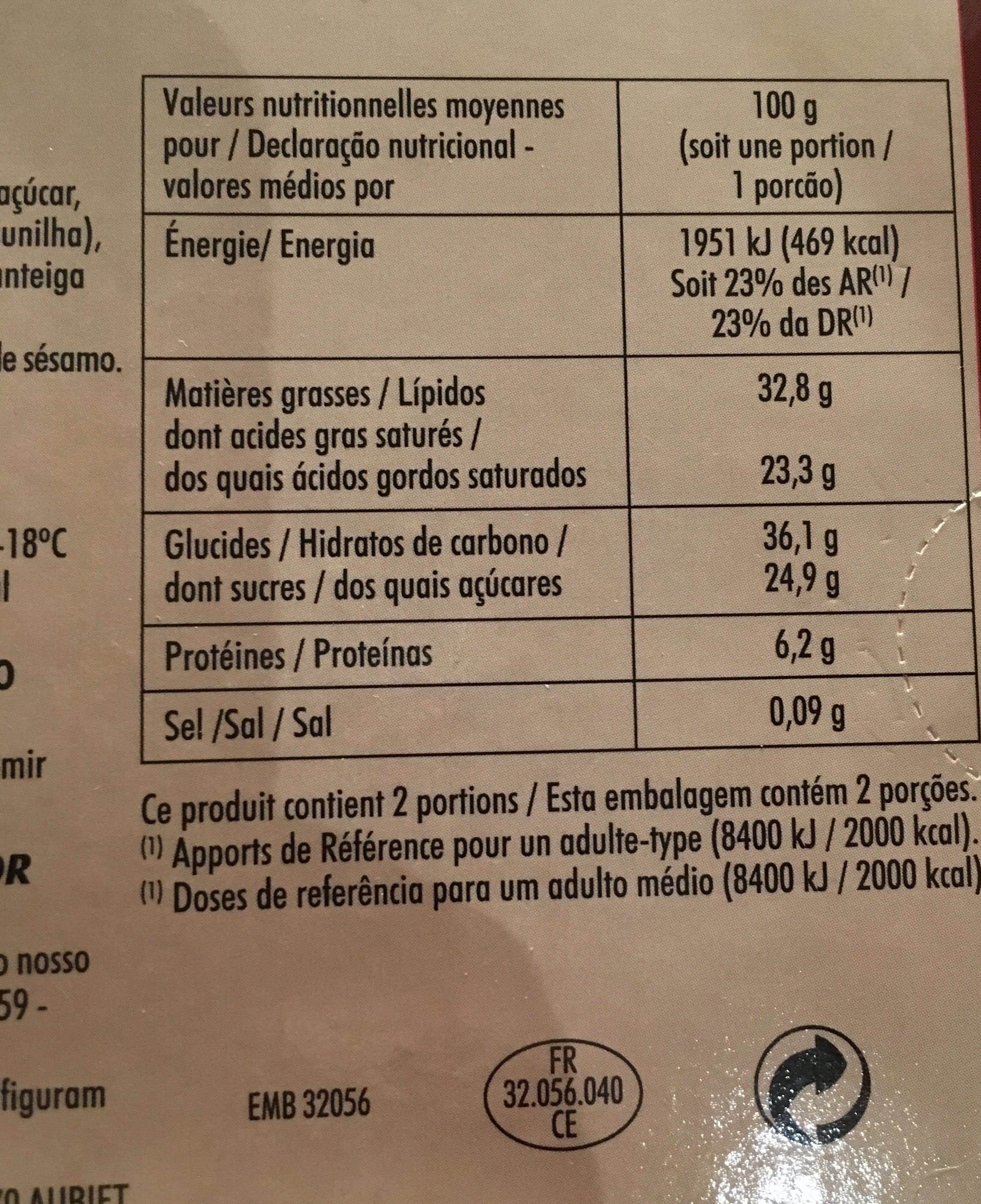Adélie Moelleux au chocolat x2 - 200 g packshot