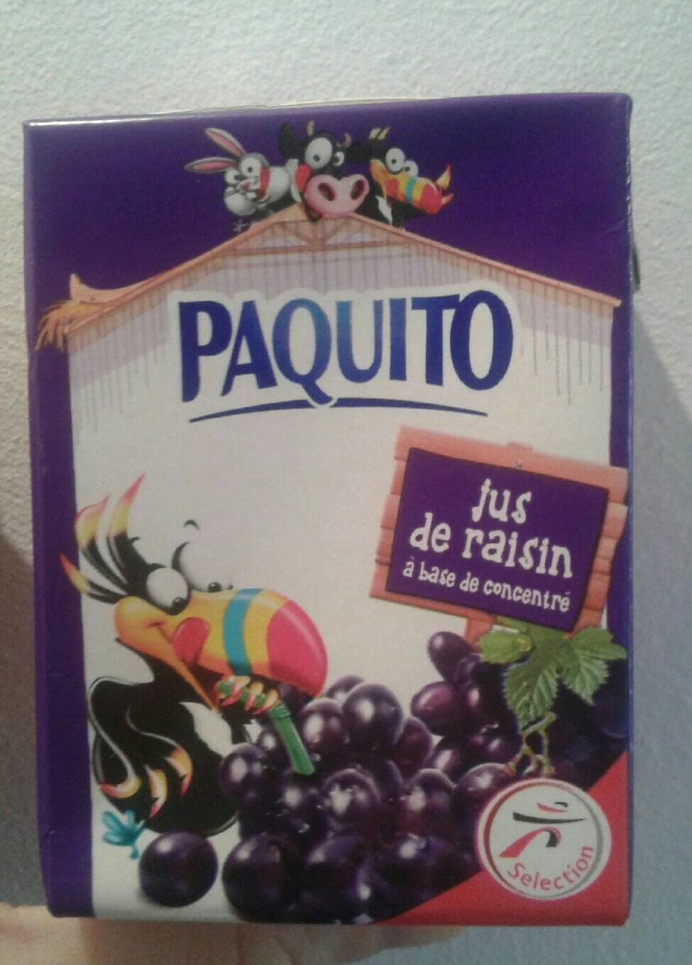 Intermarché Raisin packshot