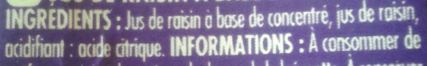 Intermarché Raisin packshot