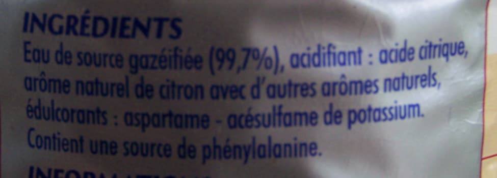 Look Look Limonade zéro PET 1,5L packshot