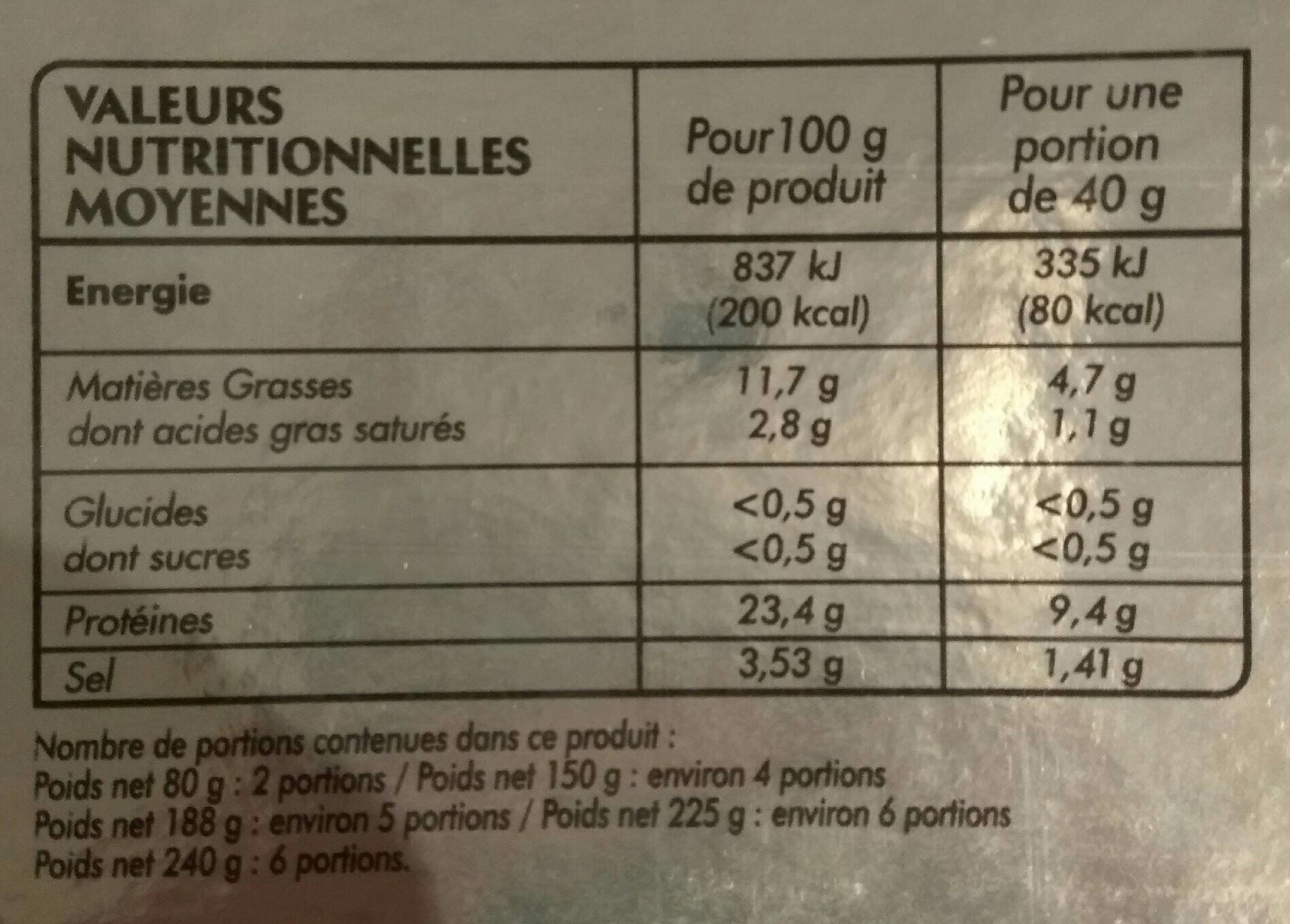 Capitaine cook Saumon fumé Norvège packshot
