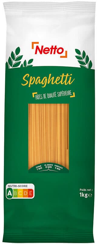 Netto Spaghetti 1 kg packshot