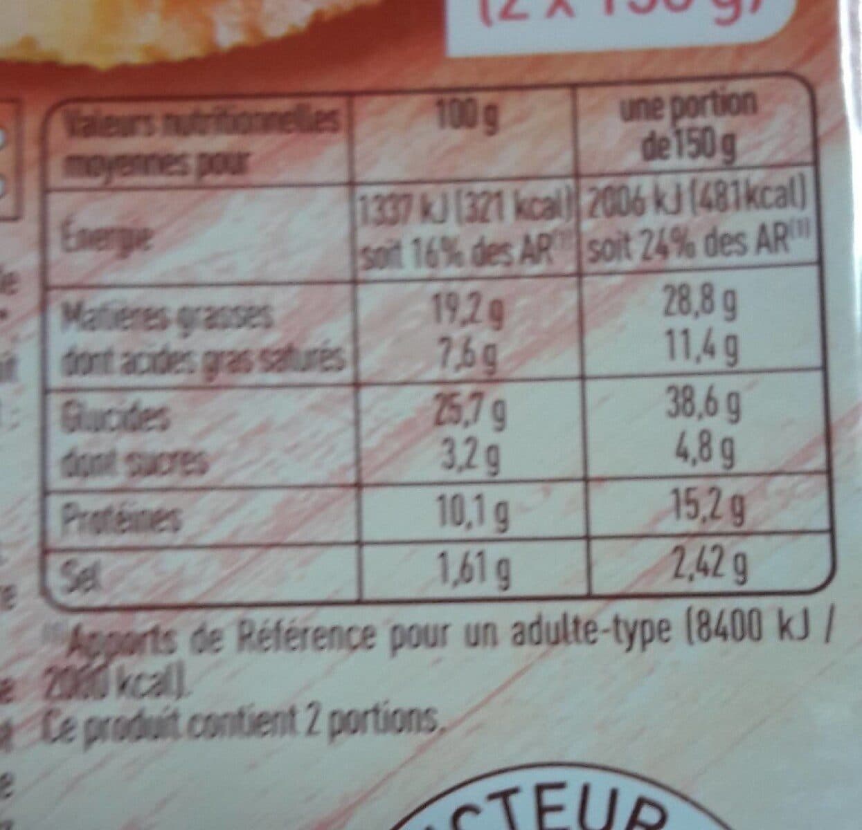 Monique ranou Croque monsieur maxi jambon fromage packshot