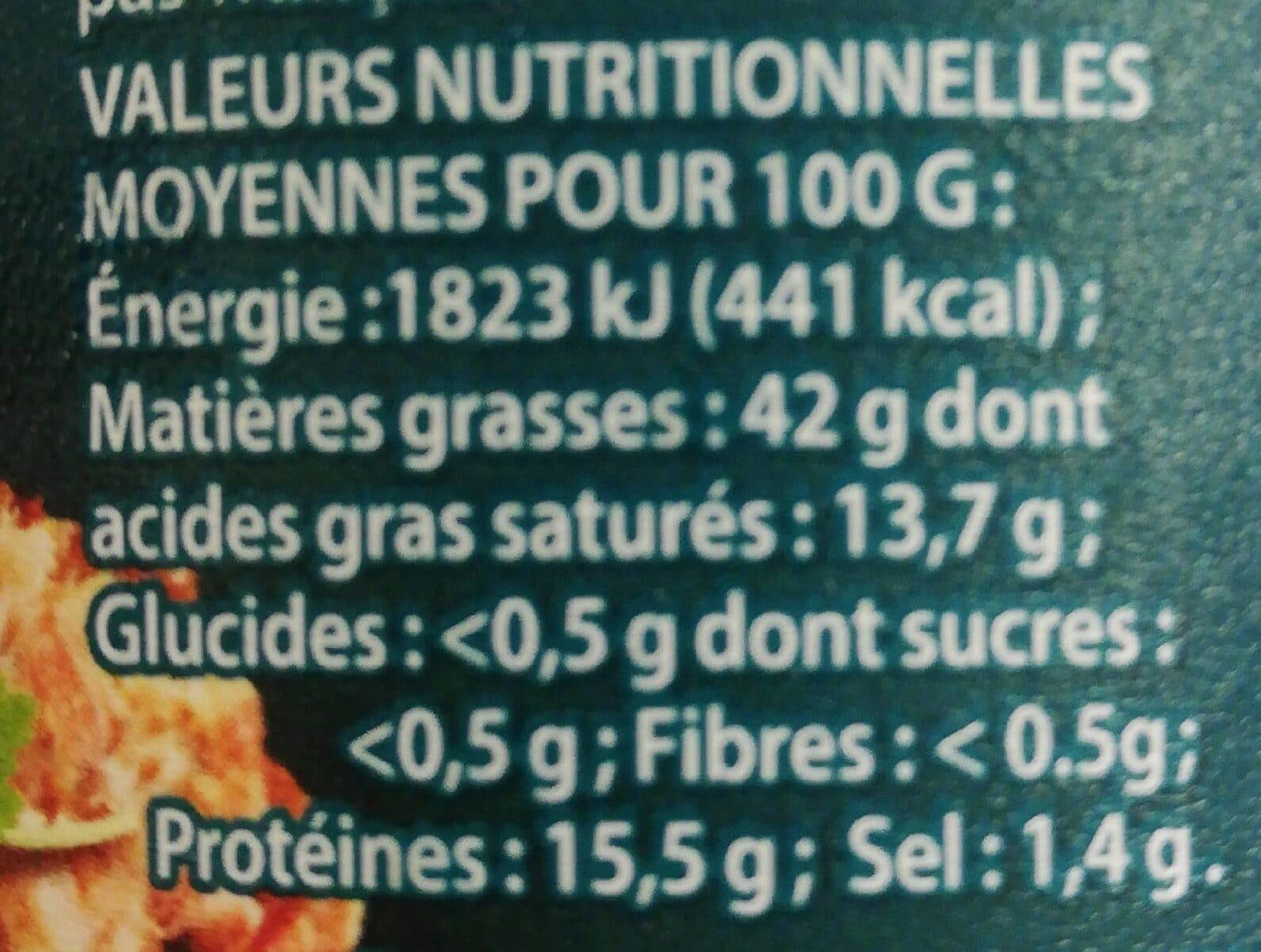 Monique ranou RILLETTES DE CANARD 220G Massif TRAD packshot