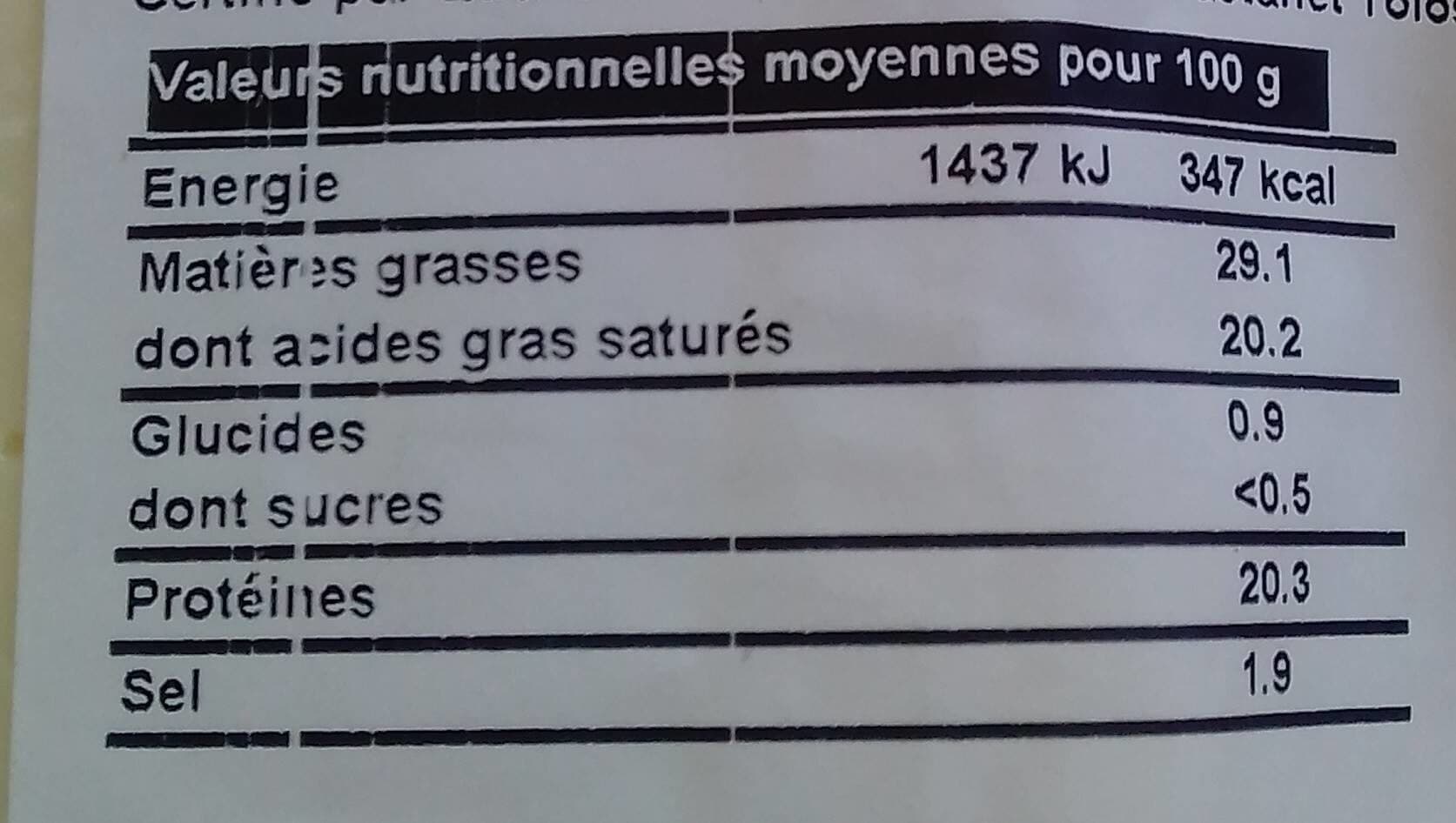 Onetik Tomme noire des pyrénées, affinage 21 jours packshot