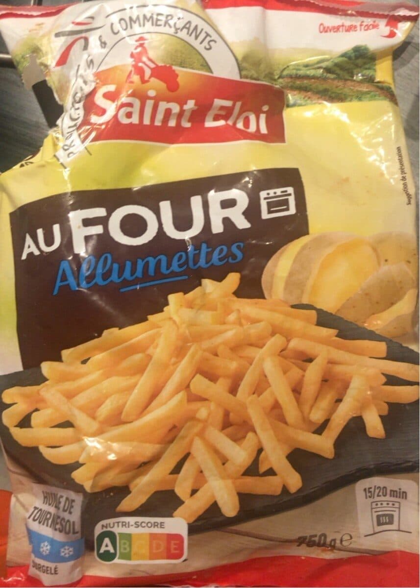 Saint eloi Frites au four allumettes packshot