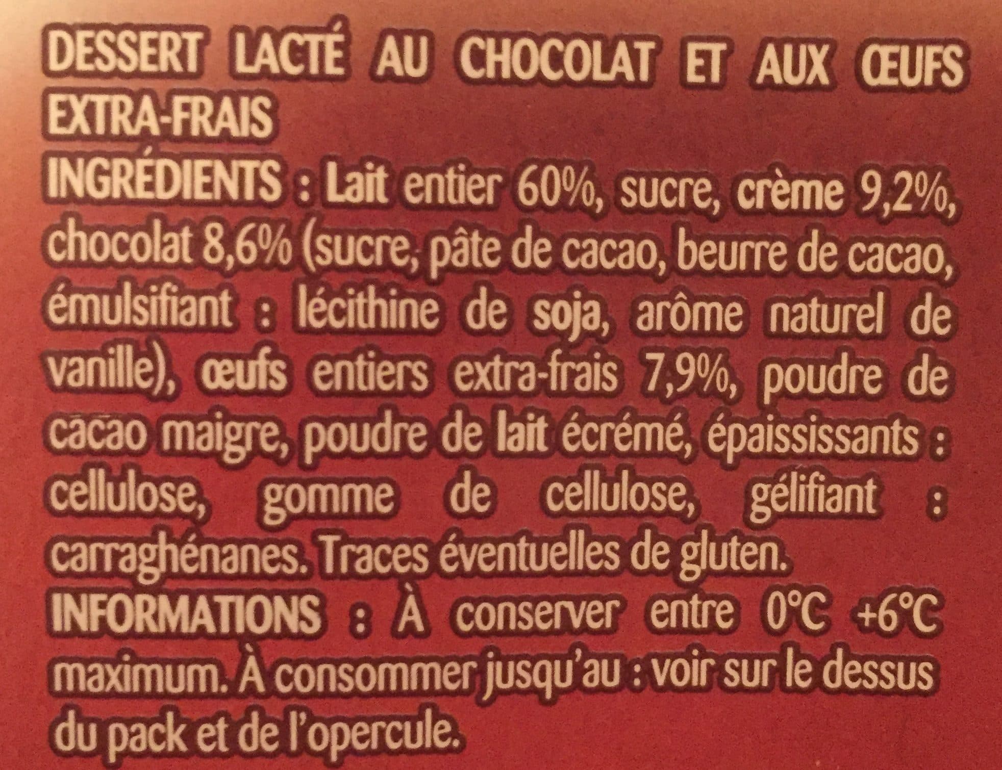 pâturages Petit pot de Crème au chocolat packshot