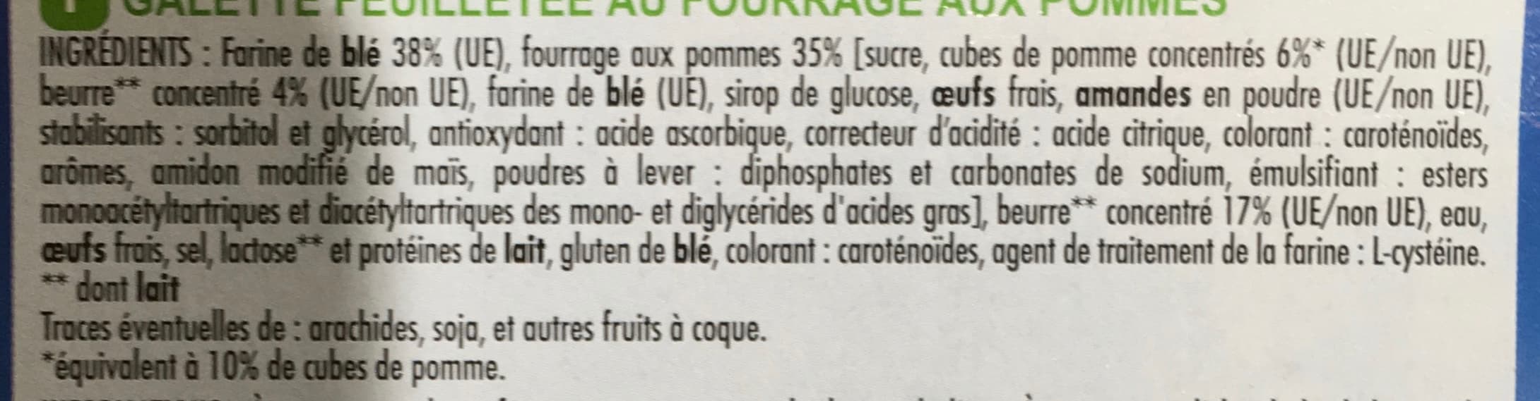 Chabrior Galettes des rois aux pommes 400g packshot