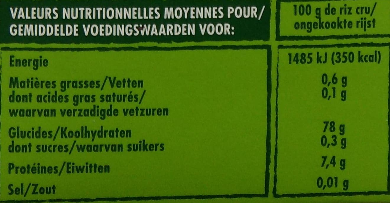 Itinéraire des Saveurs Riz thaï packshot