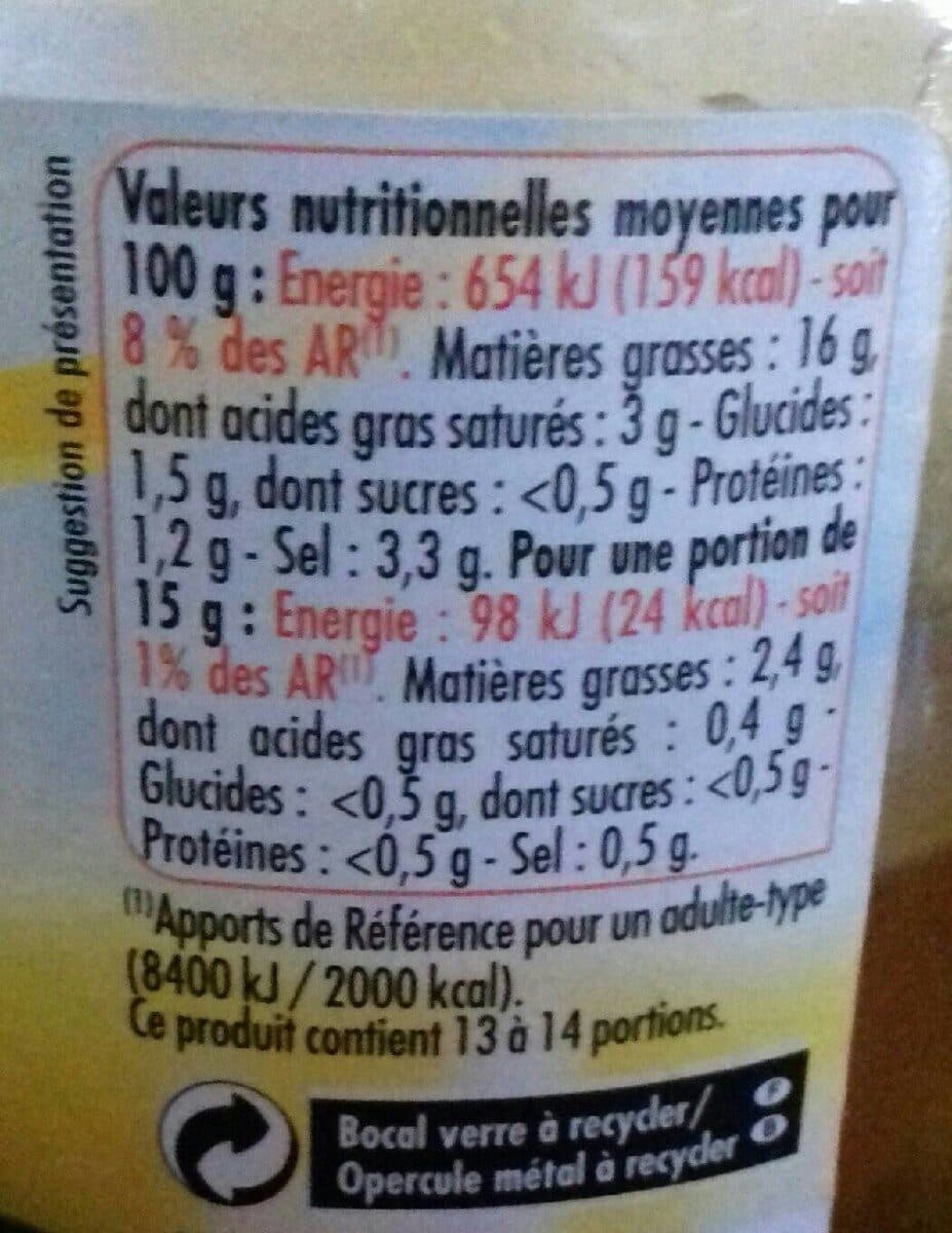 Bouton d'or OLIVES VERTES ENTIÈRES bocal 200g packshot