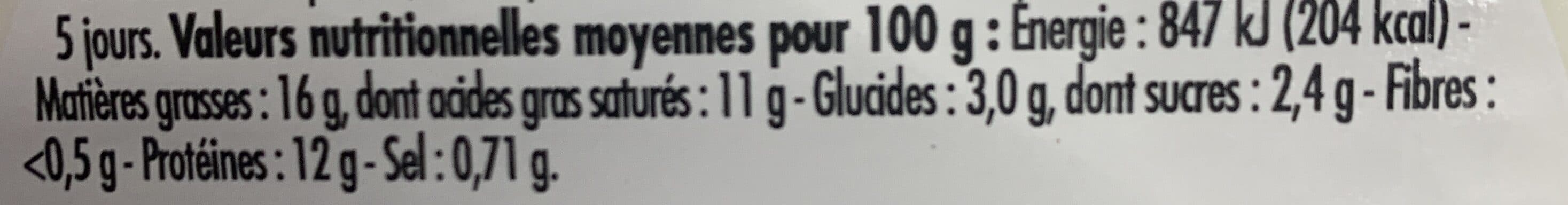 Pâturages Le petit chèvre frais packshot
