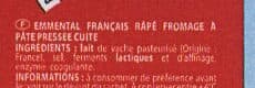 Pâturages Emmental français râpé - 280g (3x70g +70g offert) packshot