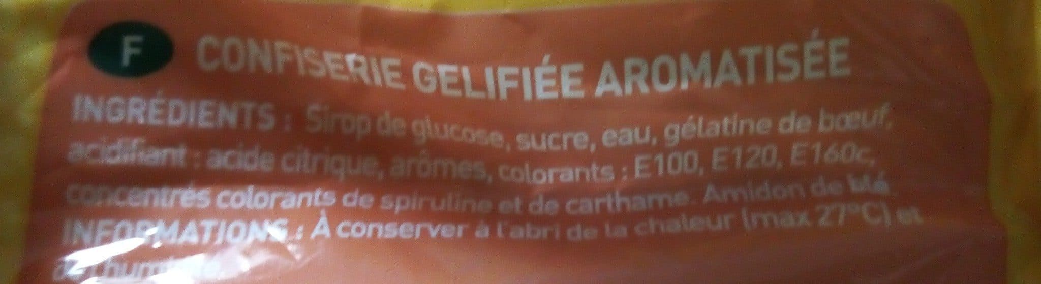 Elodie Frites gélifiés - 275g packshot