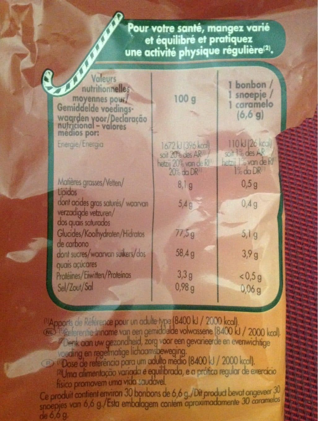 Elodie Caramels à la fleur de sel de Guérande - 200g packshot