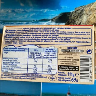 Odyssee Moules à l'escabèche packshot