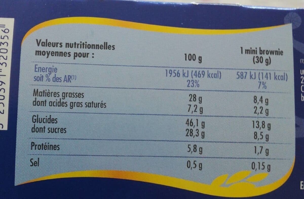 Chabrior Brownie Pocket choco pépites packshot