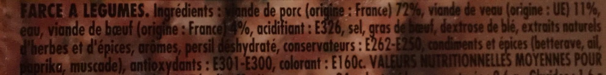 Intermarché Farce a legumes packshot