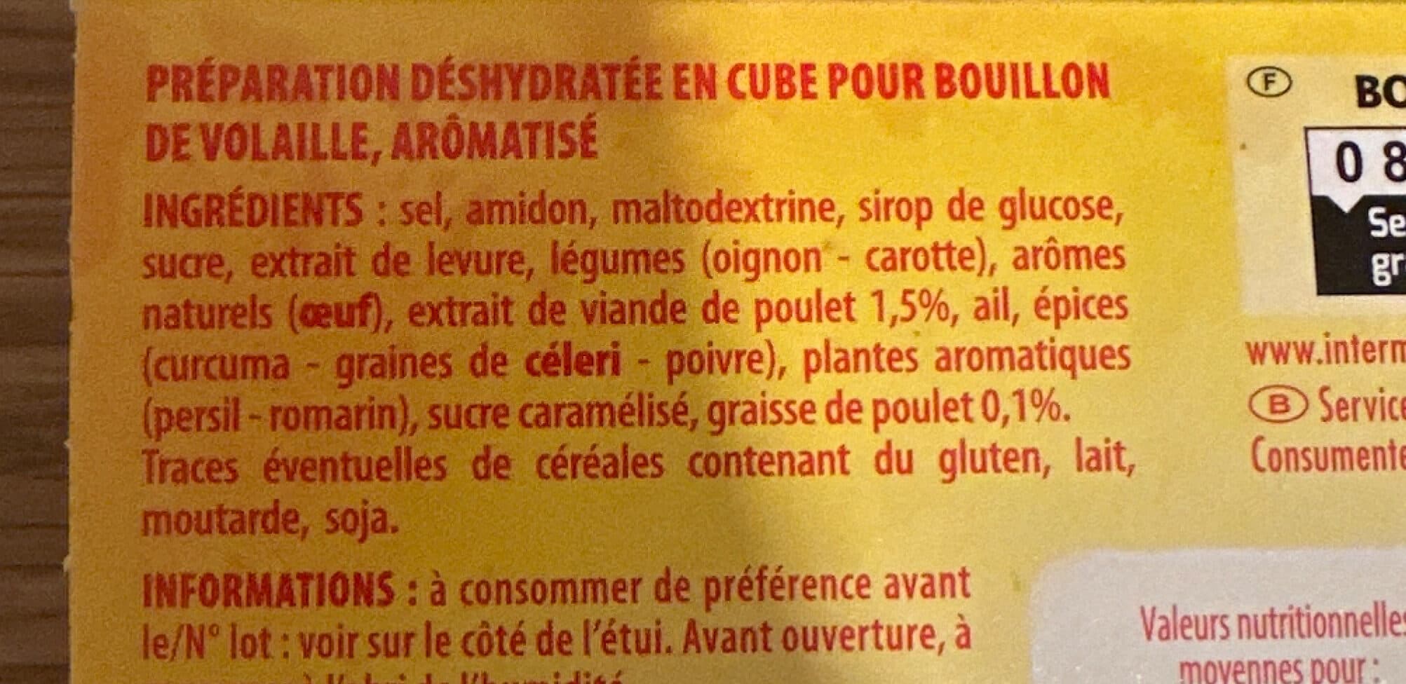 Bouton d'Or Bouillon de volaille packshot