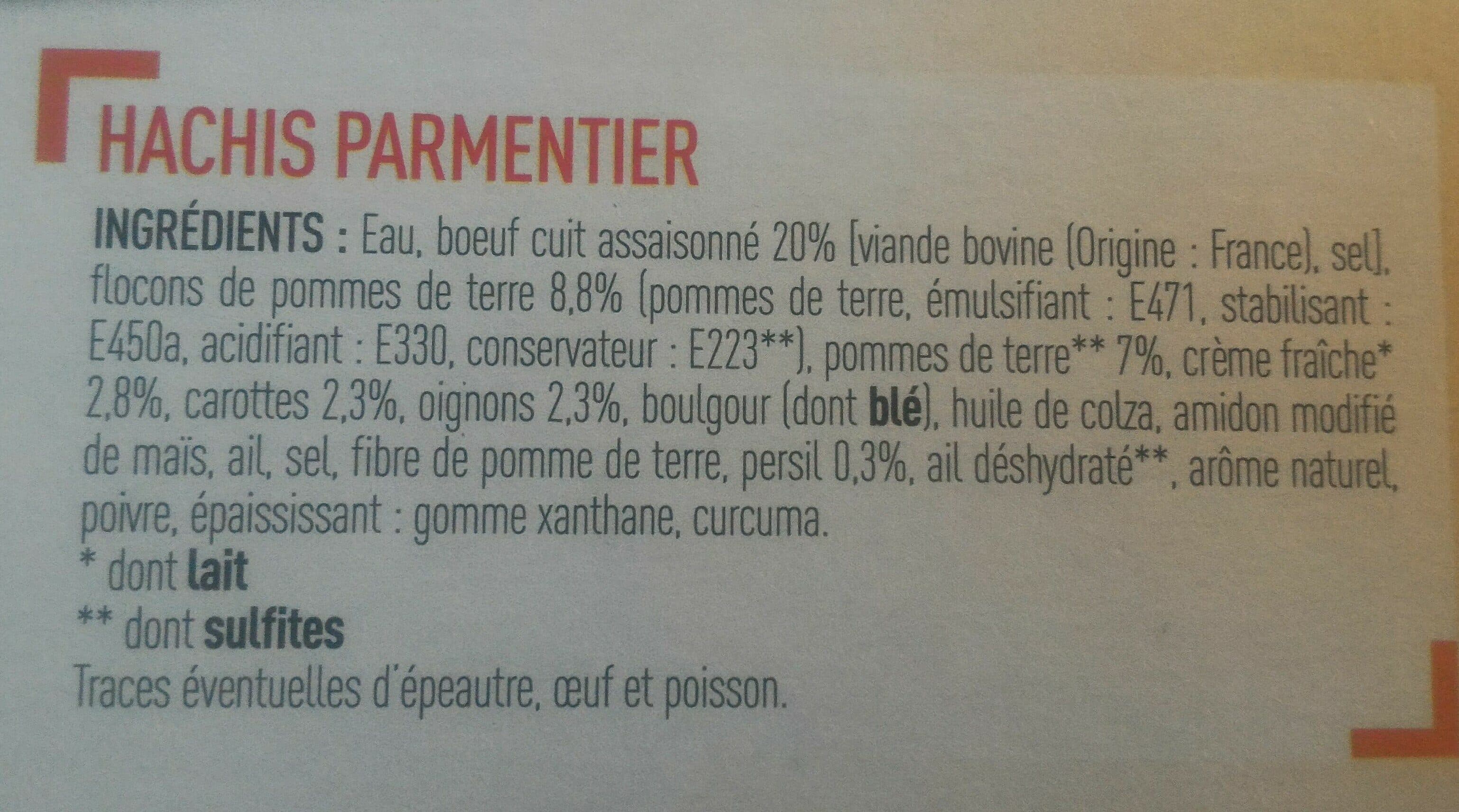 Netto Hachis Parmentier packshot