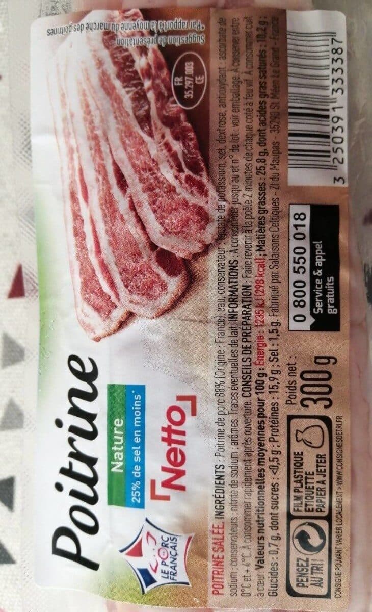 Netto Poitrine nature 4t 300g packshot
