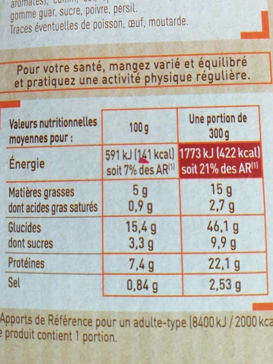 Netto Tajine de poulet - semoule & pruneaux packshot