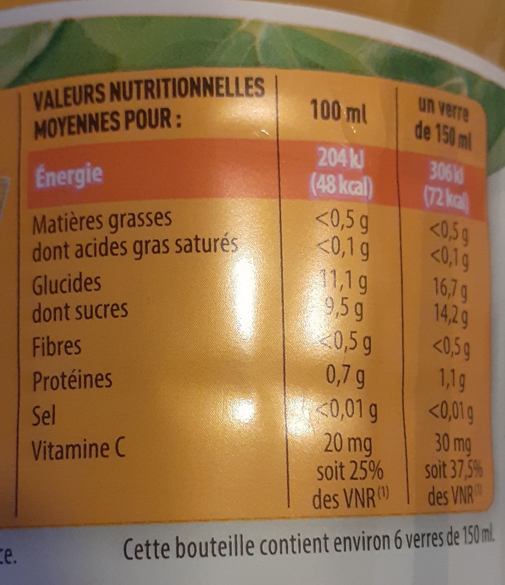 Paquito (Intermarché) 100% pur jus orange avec pulpe packshot