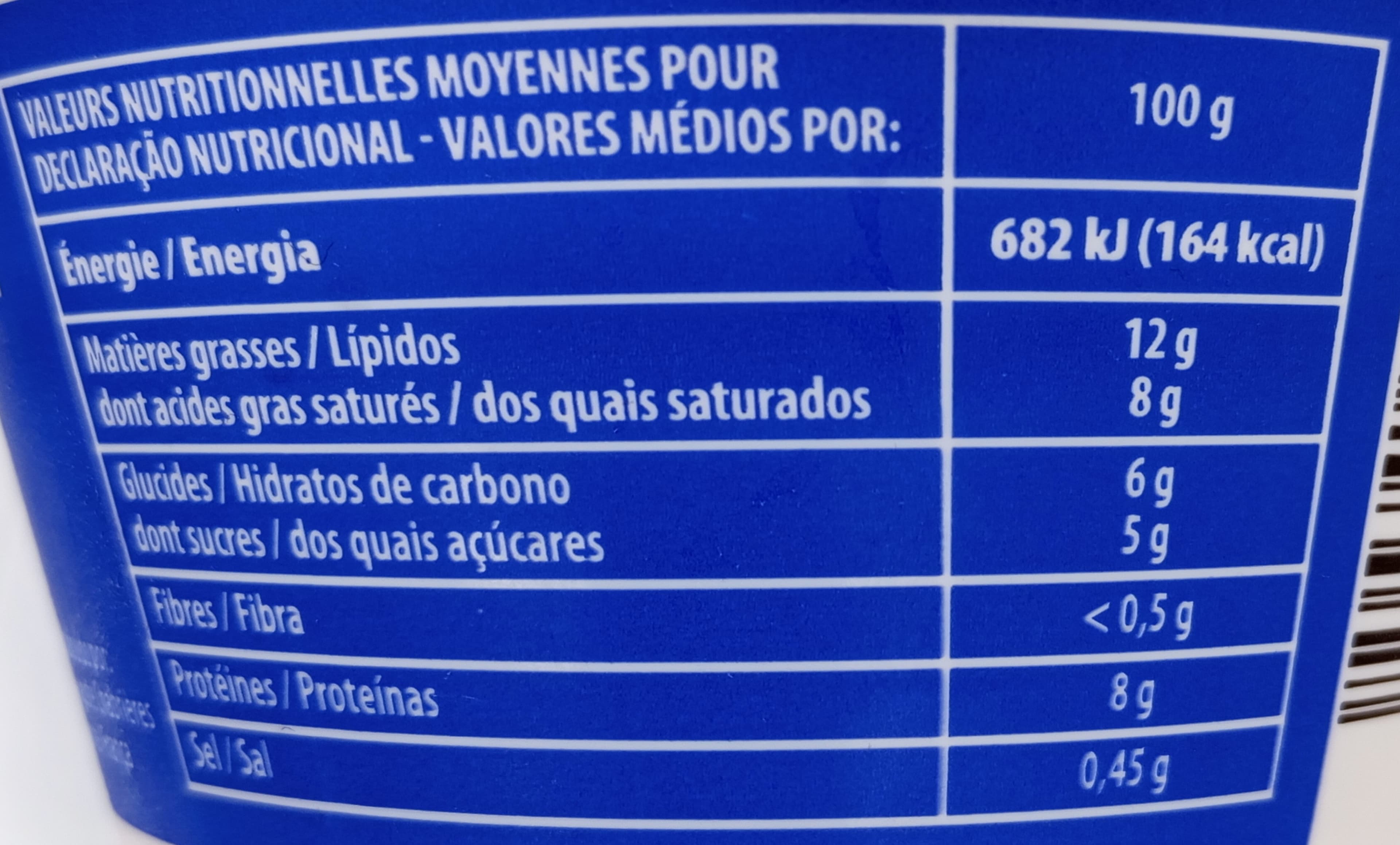 Páturages Ricotta packshot