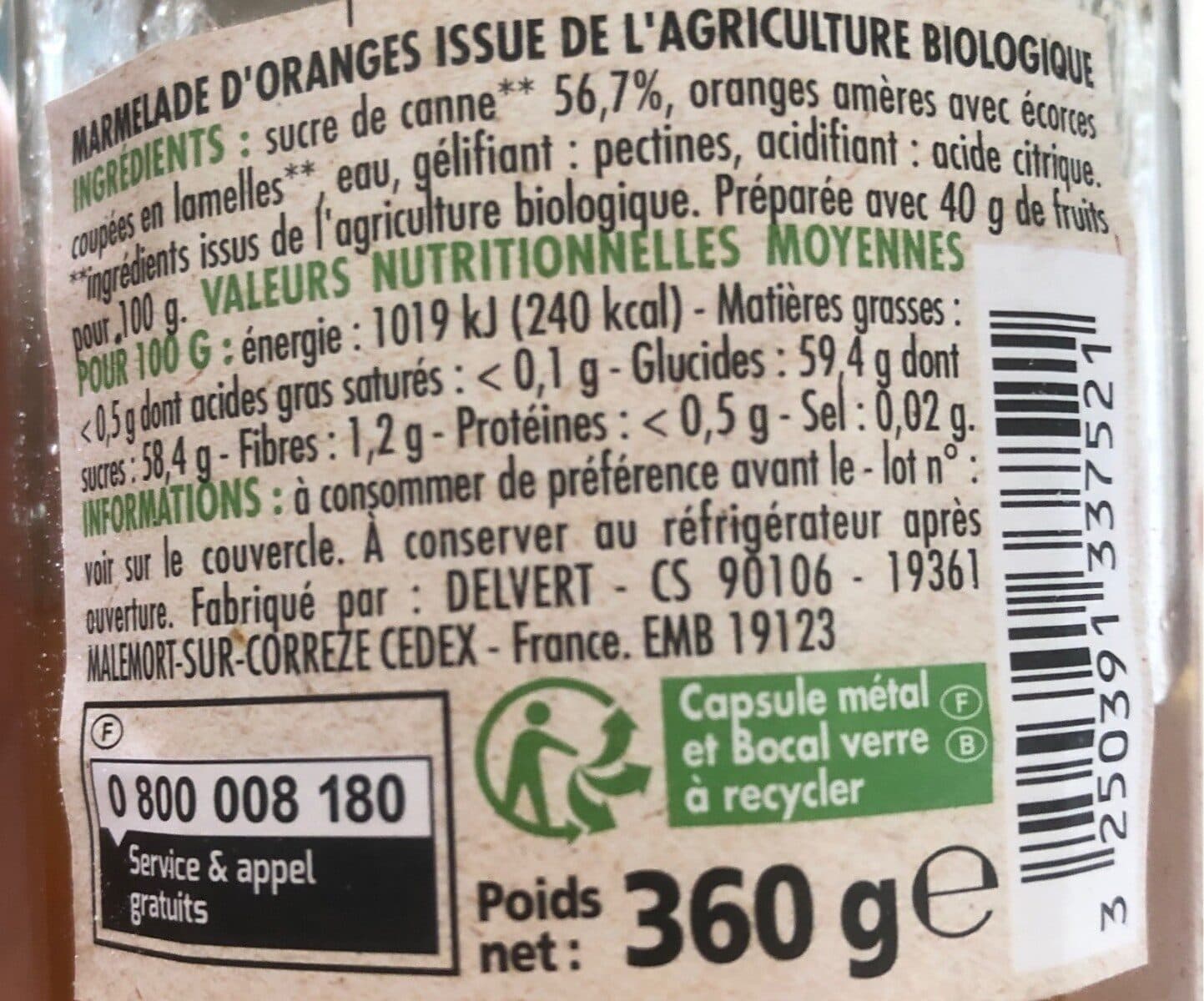 Paquito MARMELADE d'oranges 40% fruits - BIO packshot