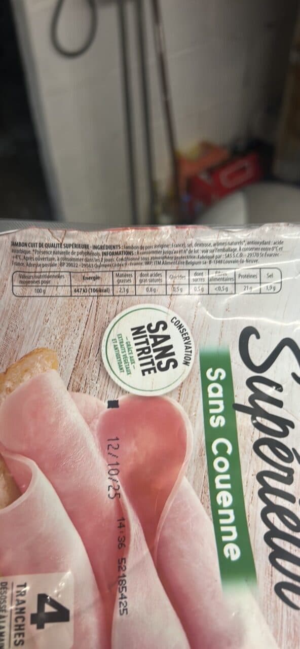 Monique Ranou Jambon sup dd csn 4t 160g packshot