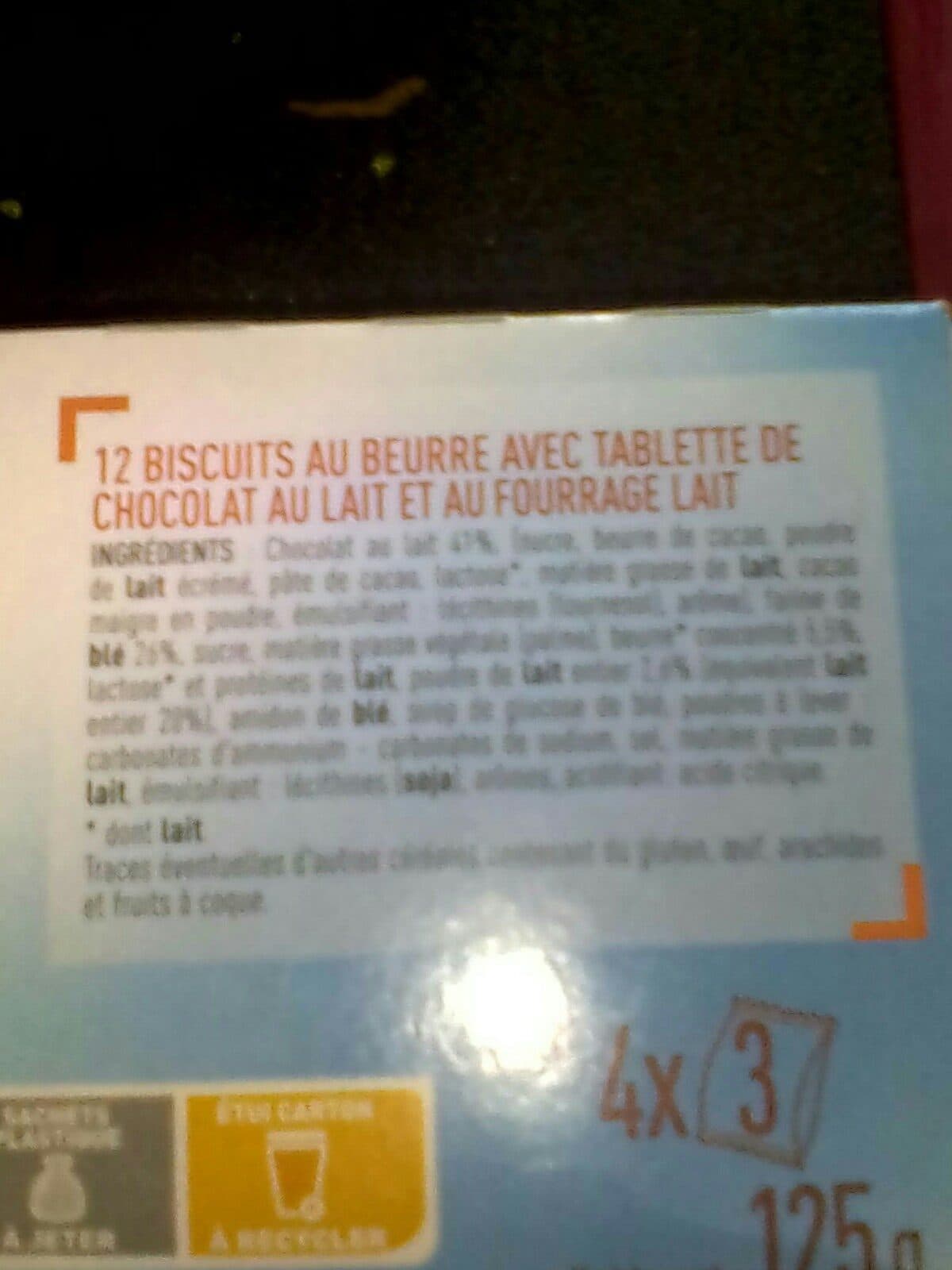 Netto Fourré rond lait - 125g packshot