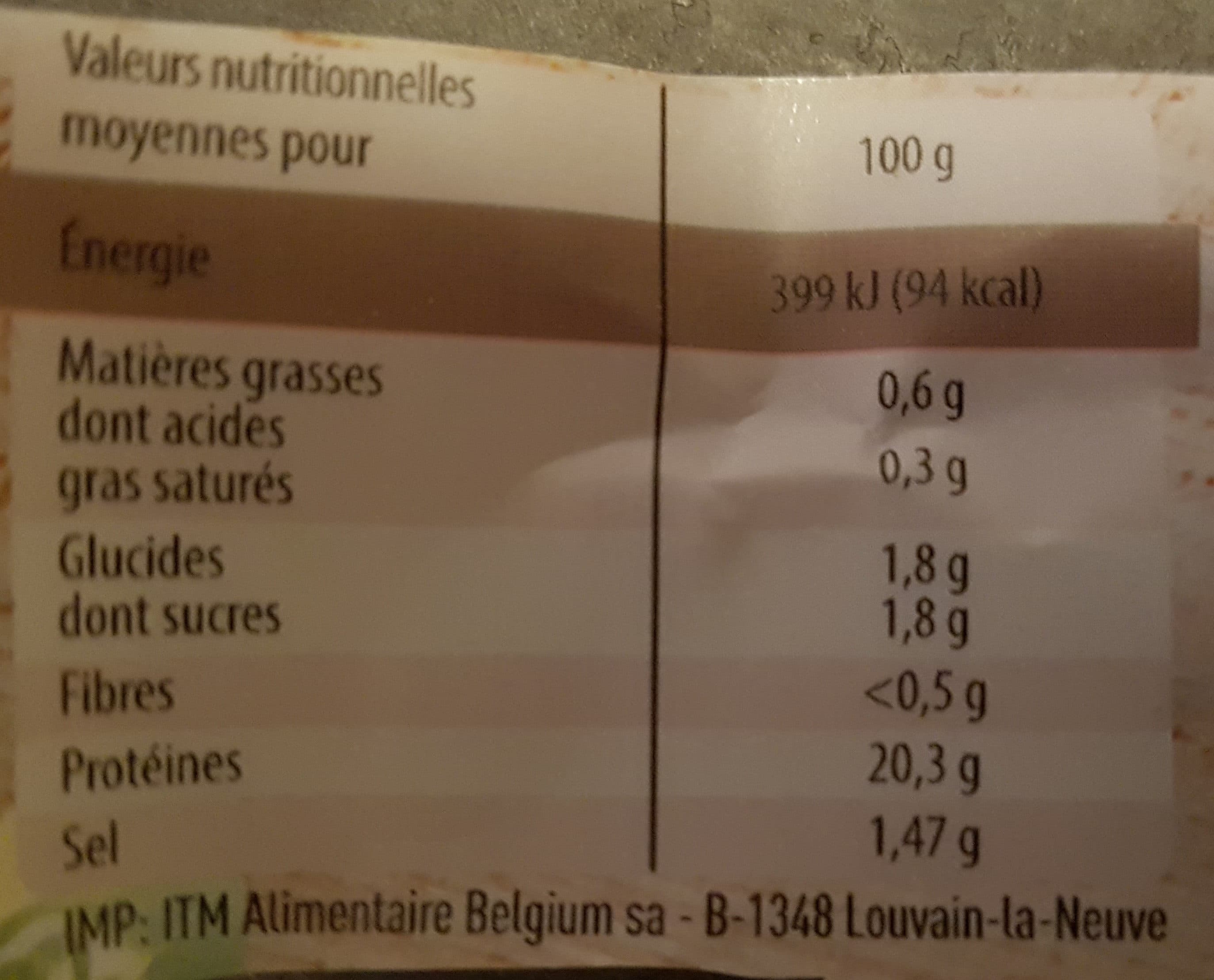 Monique ranou Des de poulet choix 150g packshot