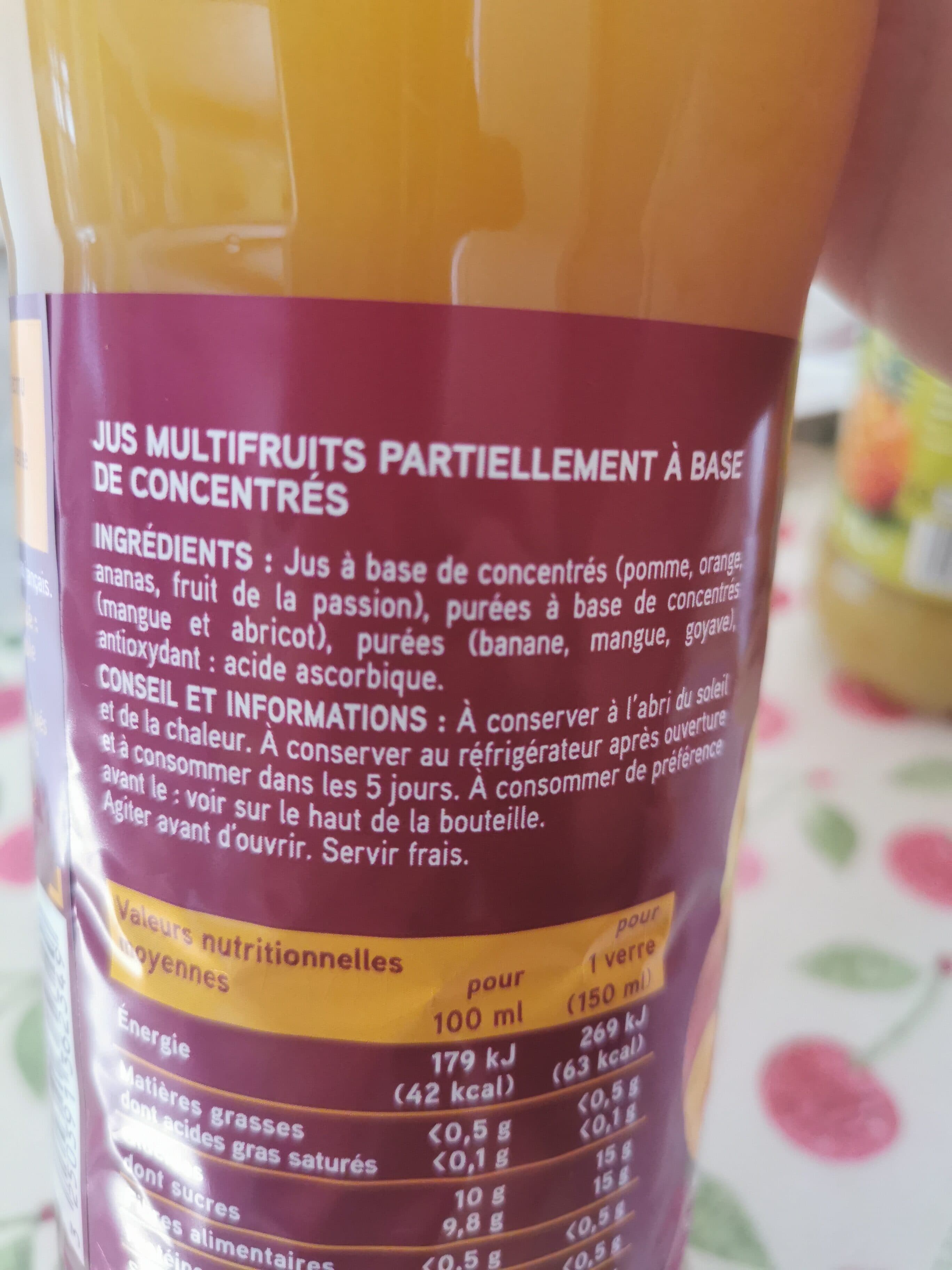 Netto Abc multifruit pet 1l packshot