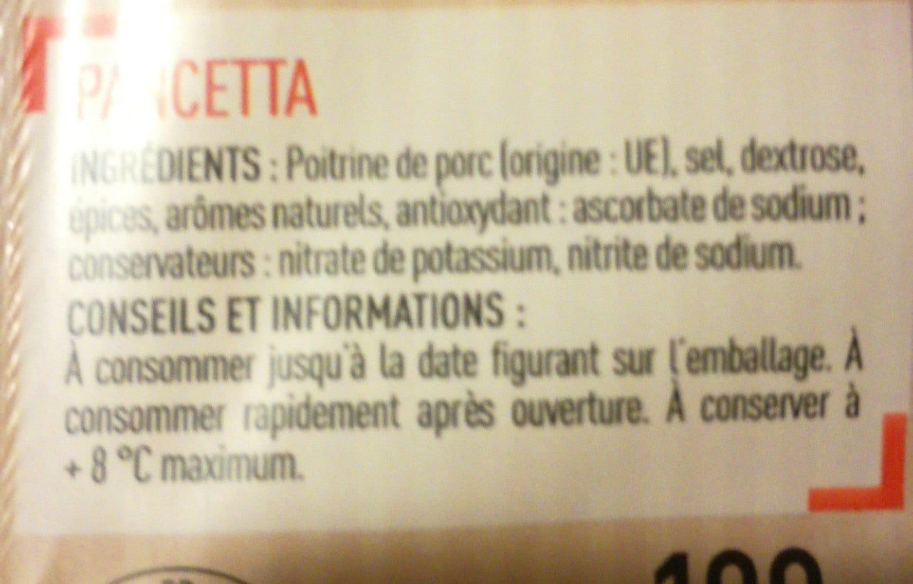 Netto HD Pancetta 100G packshot