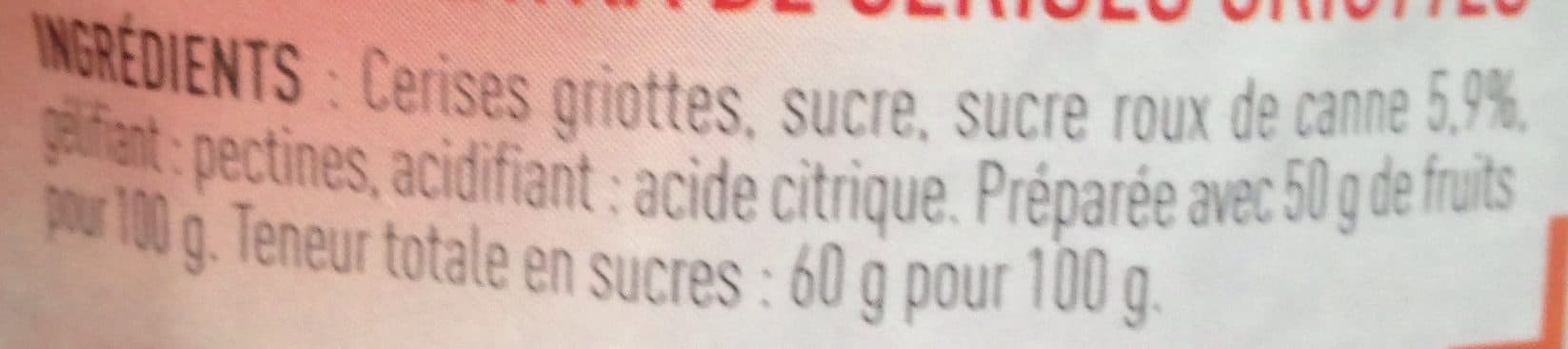 Netto CONFITURE EXTRA de cerises griottes 50% fruits packshot