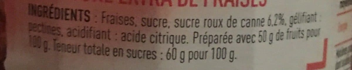 Netto CONFITURE EXTRA de fraises 50% fruits packshot