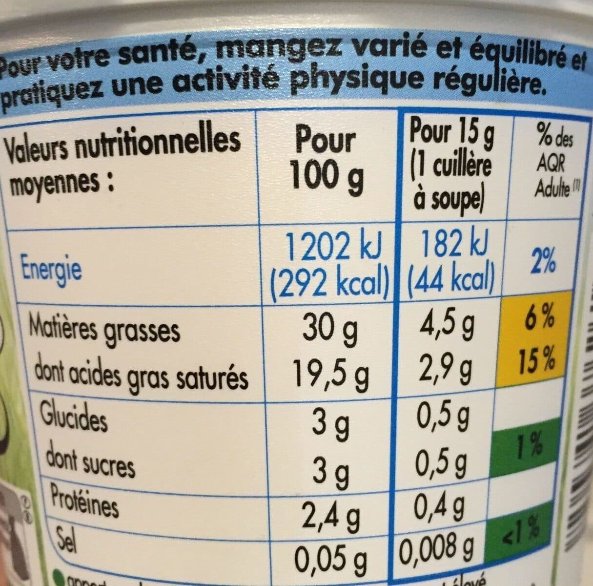 Pâturages Creme fraiche 30% mg epaisse bio 20cl packshot