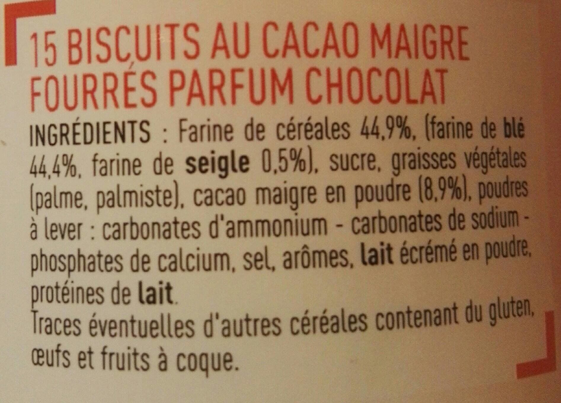 Netto 15 Fourrés ronds TOUT CHOCO 300G packshot