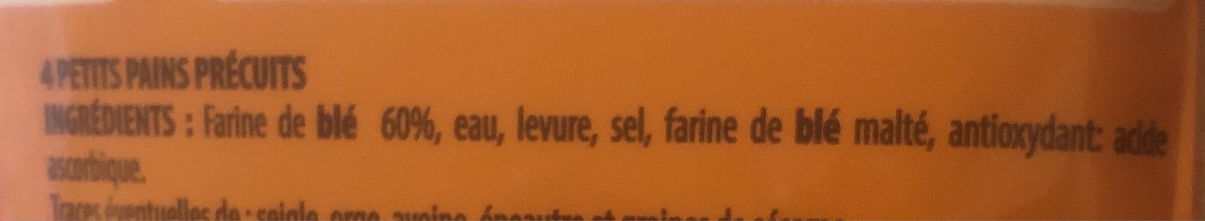 Chabrior 4 Petits Pains Précuits 300g packshot