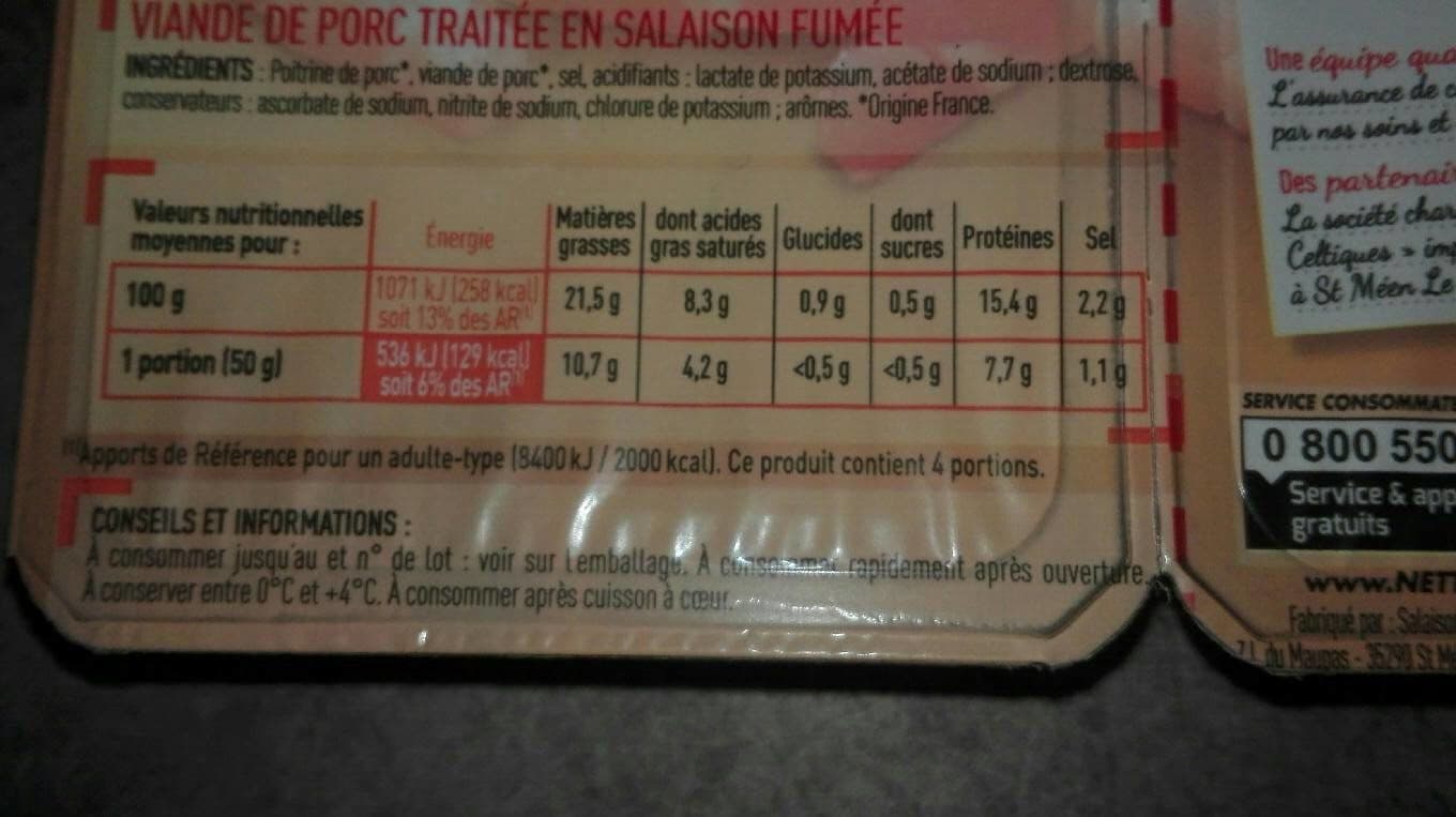 Netto Allumettes fumees sup 2x100g packshot